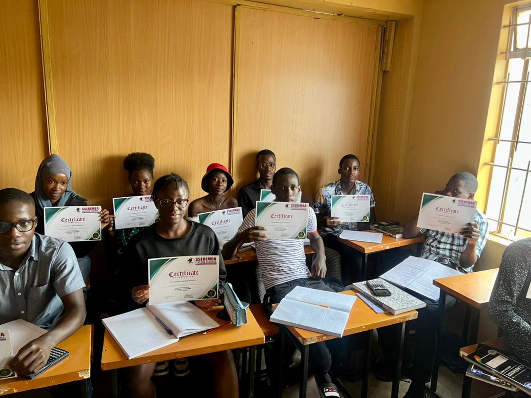 Sseremba students in a lesson